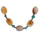 Certified Authentic Navajo .925 Sterling Silver Natural Turquoise Carnelian Native American Necklace 17070-100 Certified Authentic Navajo .925 Sterling Silver Natural Turquoise Carnelian Native American Necklace 17070-100