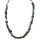 Certified Authentic Navajo .925 Sterling Silver Natural Turquoise Native American Necklace 15341-130 Certified Authentic Navajo .925 Sterling Silver Natural Turquoise Native American Necklace 15341-130