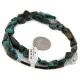 Certified Authentic Navajo .925 Sterling Silver Natural Turquoise Native American Necklace 15341-130 Certified Authentic Navajo .925 Sterling Silver Natural Turquoise Native American Necklace 15341-130