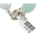 Certified Authentic Nickel Navajo Natural Green Quartz Native American Bracelet 13039-3