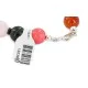 Navajo .925 Sterling Silver Bracelet with Jade, Pink Quartz and Carnelian 13038-10 Navajo .925 Sterling Silver Bracelet with Jade, Pink Quartz and Carnelian 13038-10