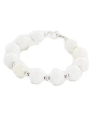 .925 Sterling Silver Certified Authentic Navajo Natural Agate Native American Bracelet 13038-11 .925 Sterling Silver Certified Authentic Navajo Natural Agate Native American Bracelet 13038-11