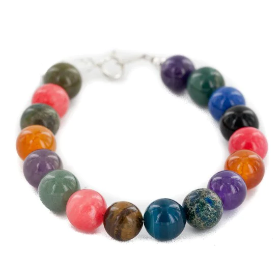 Certified Authentic Navajo .925 Sterling Silver Natural Carnelian Tigers Eye Amethyst Jade Native American Bracelet 13038-21 Certified Authentic Navajo .925 Sterling Silver Natural Carnelian Tigers Eye Amethyst Jade Native American Bracelet 13038-21