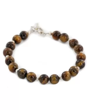 Certified Authentic Navajo .925 Sterling Silver Natural Tigers Eye Native American Bracelet 13039-2 Certified Authentic Navajo .925 Sterling Silver Natural Tigers Eye Native American Bracelet 13039-2