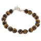 Certified Authentic Navajo .925 Sterling Silver Natural Tigers Eye Native American Bracelet 13039-2 Certified Authentic Navajo .925 Sterling Silver Natural Tigers Eye Native American Bracelet 13039-2