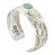 Bear Paw Navajo Handmade Nickel Certified Authentic Natural Turquoise Native American Bracelet 13034-5 Bear Paw Navajo Handmade Nickel Certified Authentic Natural Turquoise Native American Bracelet 13034-5