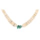 Certified Authentic Navajo .925 Sterling Silver Natural Graduated Melon Shell Turquoise Native American Necklace 7501014-2 Certified Authentic Navajo .925 Sterling Silver Natural Graduated Melon Shell Turquoise Native American Necklace 7501014-2