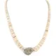 Certified Authentic .925 Sterling Silver Navajo Natural Graduated Melon Shell and Turquoise Native American Necklace 7501013-3 Certified Authentic .925 Sterling Silver Navajo Natural Graduated Melon Shell and Turquoise Native American Necklace 7501013-3