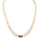 Certified Authentic Navajo .925 Sterling Silver Natural Graduated Melon Shell Turquoise Coral Native American Necklace 7501014-1 Certified Authentic Navajo .925 Sterling Silver Natural Graduated Melon Shell Turquoise Coral Native American Necklace 7501014-1