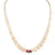 Certified Authentic Navajo .925 Sterling Silver Natural Graduated Melon Shell Turquoise Coral Native American Necklace 7501014-1 Certified Authentic Navajo .925 Sterling Silver Natural Graduated Melon Shell Turquoise Coral Native American Necklace 7501014-1