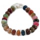 Certified Authentic Navajo Nickel Quartz Multicolor Stones Native American Bracelet 13035-1 Certified Authentic Navajo Nickel Quartz Multicolor Stones Native American Bracelet 13035-1