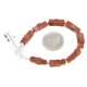 Certified Authentic Nickel Navajo Natural Goldstone Native American Bracelet 13047-1 All Products NB160131211823 13047-1 (by LomaSiiva)