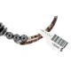 Navajo Natural Hematite Heishi Adjustable Wrap Bracelet NB160131221959 Navajo Natural Hematite Heishi Adjustable Wrap Bracelet NB160131221959