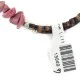 Navajo Natural Turquoise Charoite Heishi Adjustable Wrap Bracelet 13049-5