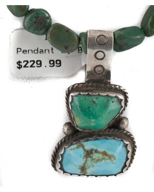 .925 Sterling Silver Certified Authentic Navajo Turquoise Coral Native American Necklace 15056-23-15771 .925 Sterling Silver Certified Authentic Navajo Turquoise Coral Native American Necklace 15056-23-15771