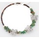 Certified Authentic Butterfly Navajo Natural Turquoise Heishi Adjustable Wrap Native American Bracelet 13049-13 Certified Authentic Butterfly Navajo Natural Turquoise Heishi Adjustable Wrap Native American Bracelet 13049-13