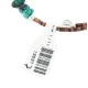Certified Authentic Navajo Natural Turquoise Gaspeite Heishi Adjustable Wrap Native American Bracelet 13037-7 Certified Authentic Navajo Natural Turquoise Gaspeite Heishi Adjustable Wrap Native American Bracelet 13037-7