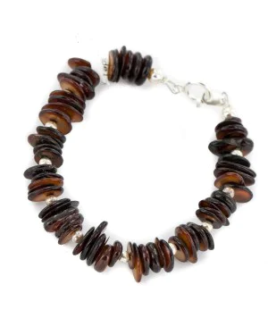 Certified Authentic .925 Sterling Silver Navajo Natural Mother of Pearl Native American Bracelet 13040-10 Certified Authentic .925 Sterling Silver Navajo Natural Mother of Pearl Native American Bracelet 13040-10