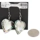 Inlay Heart Navajo Certified Authentic .925 Sterling Silver Hooks Natural Abalone Native American Dangle Earrings 18099-4 Inlay Heart Navajo Certified Authentic .925 Sterling Silver Hooks Natural Abalone Native American Dangle Earrings 18099-4