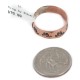Handmade Certified Authentic Horse Navajo Native American Pure Copper Ring 17091-15
