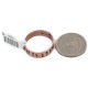 Handmade Feather Certified Authentic Navajo Native American Pure Copper Ring 17091-11 Handmade Feather Certified Authentic Navajo Native American Pure Copper Ring 17091-11
