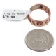 Handmade Navajo Copper Ring NB160209025309