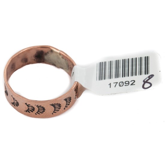 Handmade Navajo Copper Ring NB160209025309