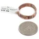 Handmade Certified Authentic Navajo Native American Pure Copper Ring Size 12 1/4 17091-4