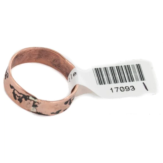 Handmade Horse Certified Authentic Navajo Native American Pure Copper Ring 17093-1 Handmade Horse Certified Authentic Navajo Native American Pure Copper Ring 17093-1