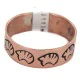 Certified Authentic Handmade Bear Navajo Native American Pure Copper Ring 17091-12 Certified Authentic Handmade Bear Navajo Native American Pure Copper Ring 17091-12