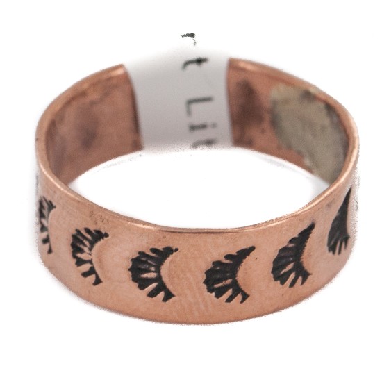 Handmade Navajo Copper Ring NB160209025309