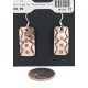 Handmade Certified Authentic Pure Copper Navajo Native American Dangle Earrings 18170-13