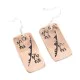 Certified Authentic Handmade Navajo Geco Pure Copper Dangle Native American Earrings 18168 Certified Authentic Handmade Navajo Geco Pure Copper Dangle Native American Earrings 18168