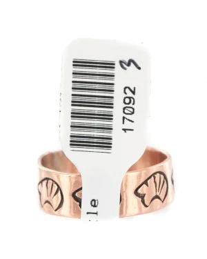 Handmade Certified Authentic Navajo Bear Pure Copper Native American Ring 17092-3 Handmade Certified Authentic Navajo Bear Pure Copper Native American Ring 17092-3
