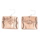 Handmade Certified Authentic Navajo Pure Dangle Copper Native American Earrings 18169-2