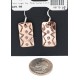 Handmade Navajo Pure Copper Dangle Earrings 18170-12 Handmade Navajo Pure Copper Dangle Earrings 18170-12