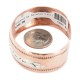 .925 Sterling Silver Certified Authentic Navajo Handmade Native American Pure Copper Bracelet 13055-4 .925 Sterling Silver Certified Authentic Navajo Handmade Native American Pure Copper Bracelet 13055-4