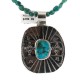 Arrows Certified Authentic Nickel .925 Sterling Silver Handmade Navajo Coral Natural Turquoise Native American Necklace 12812-2-750118-17