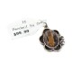 Certified Authentic .925 Sterling Silver Handmade Navajo Natural Tigers Eye Native American Pendant 18173-3