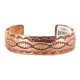 Navajo Handmade Certified Authentic Native American Pure Copper Bracelet 13050 Navajo Handmade Certified Authentic Native American Pure Copper Bracelet 13050