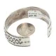 Nickel Navajo Handmade Certified Authentic Natural Lapis Native American Bracelet 13026-1 Nickel Navajo Handmade Certified Authentic Natural Lapis Native American Bracelet 13026-1