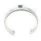 Nickel Navajo Handmade Certified Authentic Natural Turquoise Native American Bracelet 13026-8 Nickel Navajo Handmade Certified Authentic Natural Turquoise Native American Bracelet 13026-8