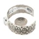 Nickel Navajo Handmade Certified Authentic White Howlite Native American Bracelet 13026-3 Nickel Navajo Handmade Certified Authentic White Howlite Native American Bracelet 13026-3