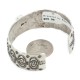 Nickel Navajo Handmade Certified Authentic White Howlite Native American Bracelet 13026-3 Nickel Navajo Handmade Certified Authentic White Howlite Native American Bracelet 13026-3