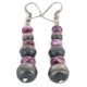 Certified Authentic Handmade Navajo .925 Sterling Silver Natural Purple Spiny Oyster Native American Dangle Earrings 27217-1 Certified Authentic Handmade Navajo .925 Sterling Silver Natural Purple Spiny Oyster Native American Dangle Earrings 27217-1
