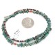 Certified Authentic Navajo .925 Sterling Silver Natural Turquoise Coral Native American Necklace 15771-200 Certified Authentic Navajo .925 Sterling Silver Natural Turquoise Coral Native American Necklace 15771-200