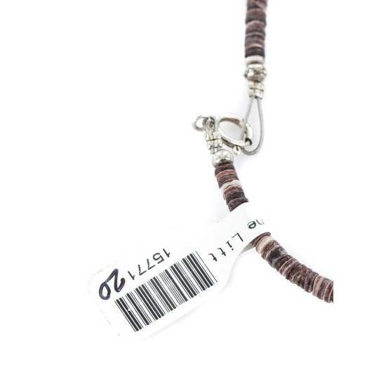 Certified Authentic Navajo .925 Sterling Silver Natural Turquoise Coral Native American Necklace 15771-200 Certified Authentic Navajo .925 Sterling Silver Natural Turquoise Coral Native American Necklace 15771-200