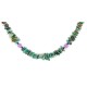 Certified Authentic Navajo .925 Sterling Silver Natural Turquoise Quartz Native American Necklace 15851-139