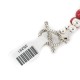 Certified Authentic Navajo Nickel Coral Native American Necklace 25291-10 Certified Authentic Navajo Nickel Coral Native American Necklace 25291-10
