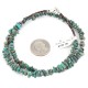 Certified Authentic Navajo .925 Sterling Silver Natural Turquoise Hematite Native American Necklace 15979-50